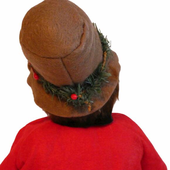 Byers' Choice Christmas Musical Waite Man with French Horn 13" Figurine - Picture 4 of 8